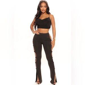 NWT fashion nova pants cut out